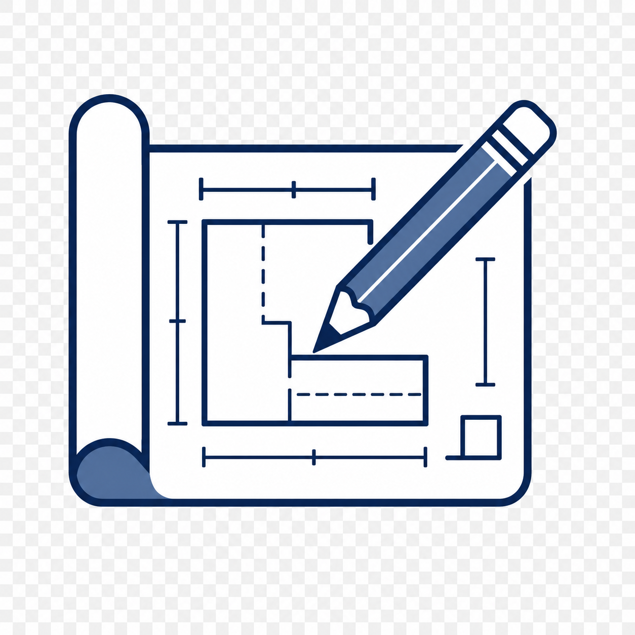 Technical Drawing Icon